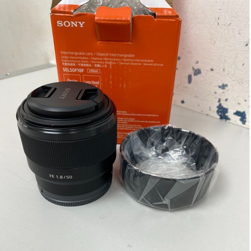Sony sel50f18f 50mm 8 fe - sony,