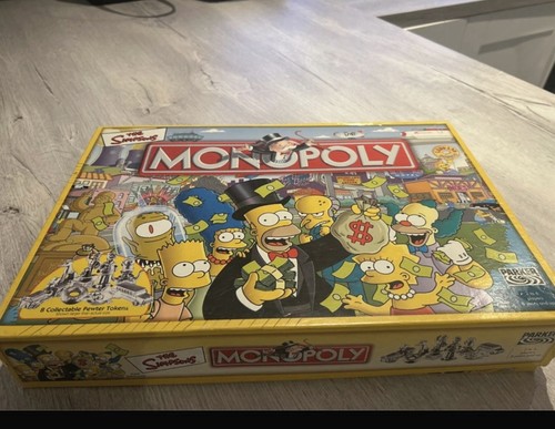 The simpsons edition monopoly - simpsons,