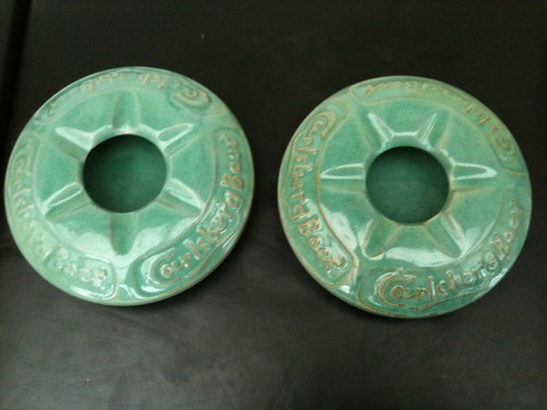 Carlsberg beer ashtrays - carlsberg,