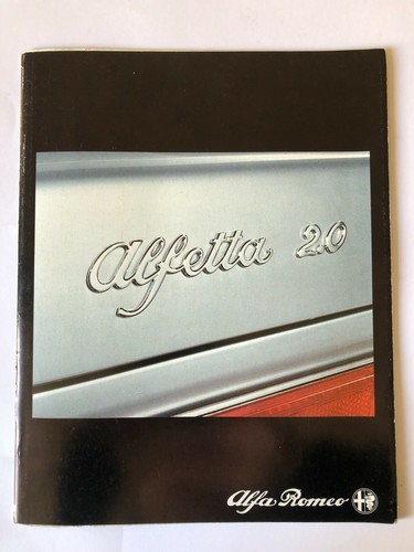 Alfa romeo alfetta car - alfa, 2.0