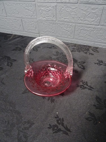 Vintage cranberry glass - ,