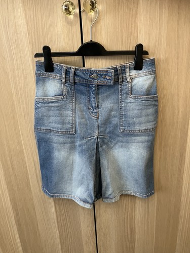 Denim skirt - denim, skirt.