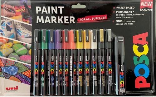 Posca standard 3m acrylic - posca,