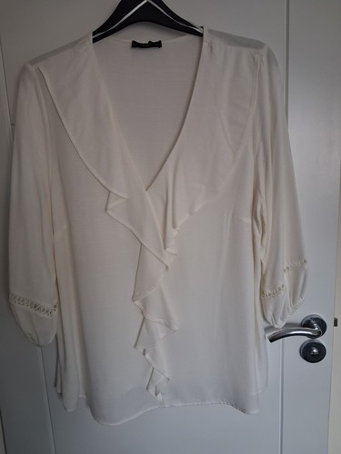 Ladies ivory blouse - ivory,