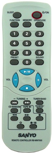 Sanyo remote control original - sanyo,