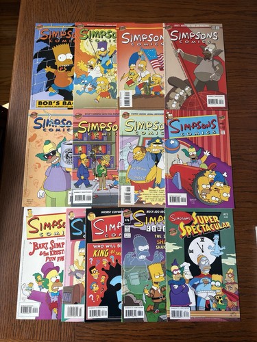 Simpsons comics lot 13 - lot, (13