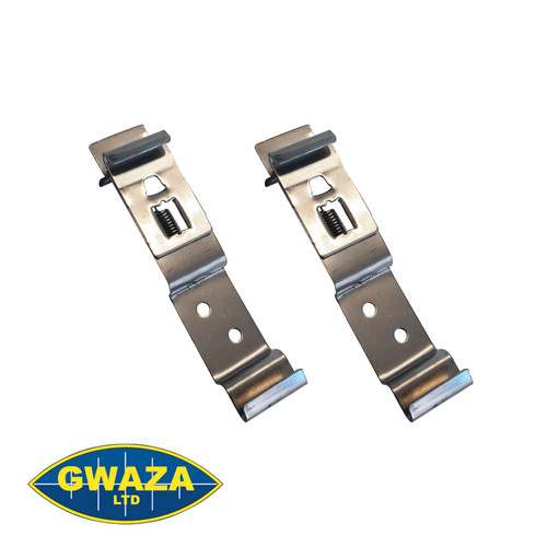 Number plate clips spring - number,
