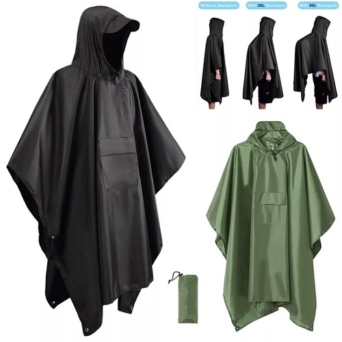 Rain poncho waterproof - poncho,