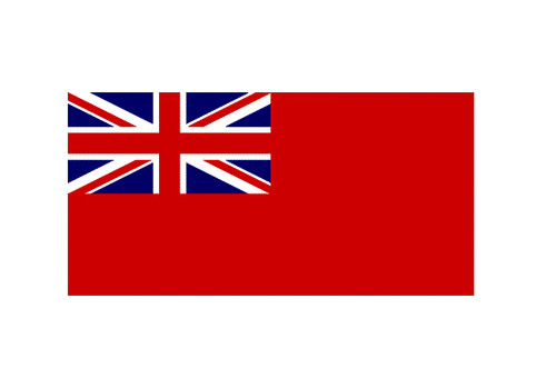Becc red ensign 1864 - becc,