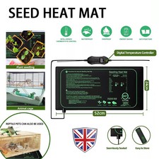 Starter Plant Seed Germination Heat Mat Seedling Propagation Warm Heating Pad