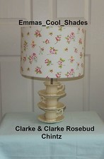 Rosebud Handmade Lampshade Off