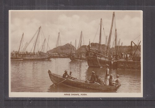 Aden arab dhows c1940 - aden,,
