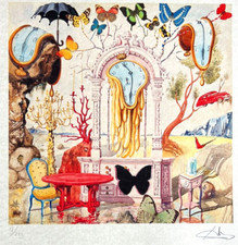 Salvador Dali Lithograph COA