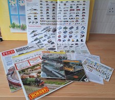 HORNBY-PECO MODEL RAILWAY MAGS, MANUALS, BOOKLETS, MEMORABILIA. GREAT CONDITION.
