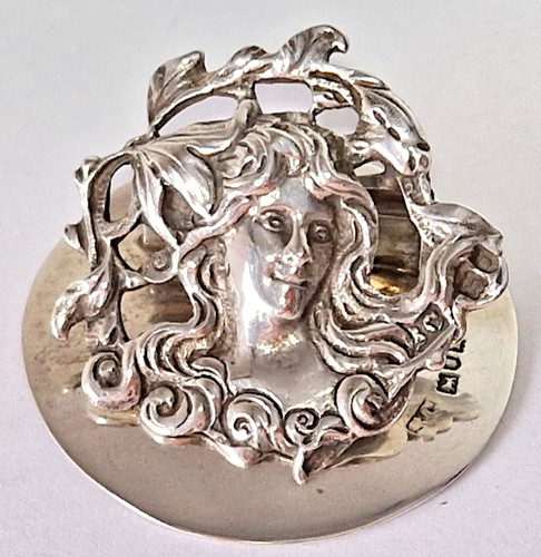 Art nouveau solid silver - nouveau,
