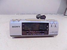 Sony ICF-C470L Dream Machine FM MW LW Clock Radio Large Green Display