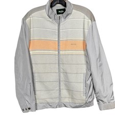 Wolsey gray and - orange, striped