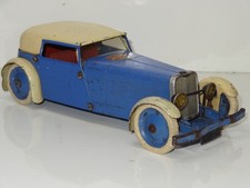 HORNBY MECCANO CONSTRUCTOR CAR SPORTS TOURER WITH HOOD No 1/1 PRE WAR (408)