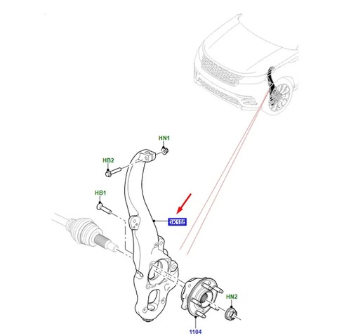 Range rover velar l560 - lr,