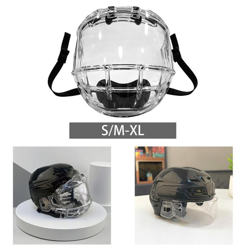 Ice hockey helmet - , with