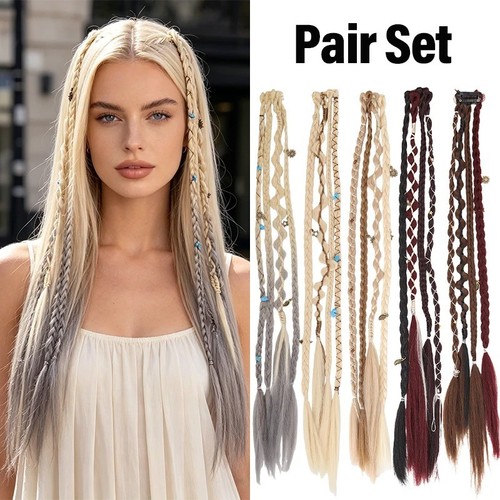 2pcs clip hair extensions - clip,
