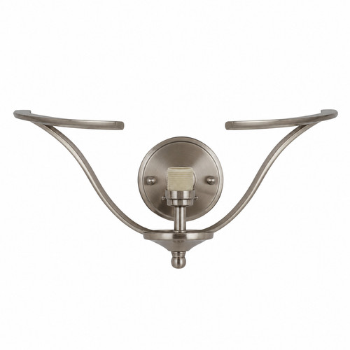 Wall light satin silver - light,