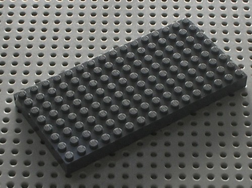 Lego dkstone thick plate x - plate,