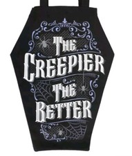 Coffin Shaped Tote Bag - Creepier The Better - BNWT - #99