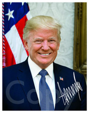 Donald Trump Signed Autograph