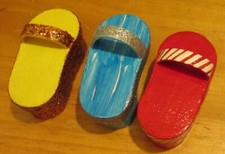 Brand New. 3 x Hand Painted