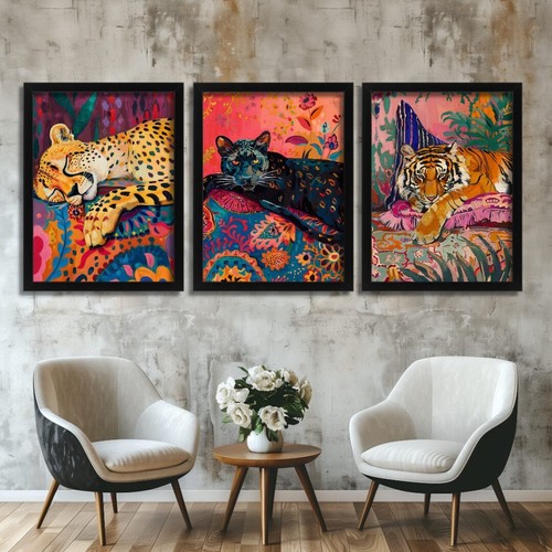 Set prints matisse style - set,