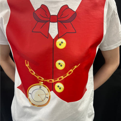 White rabbit costume shirt - rabbit,