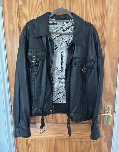 Valentino leather jacket - valentino,