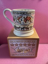 EMMA BRIDGEWATER DIAMOND JUBILEE PAGEANT 2012 MUG Boxed