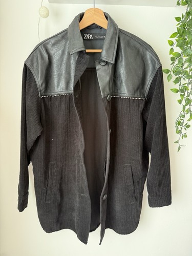 Zara black corduroy - zara,