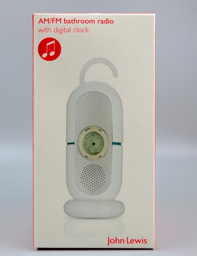 John lewis bathroom - am/fm,