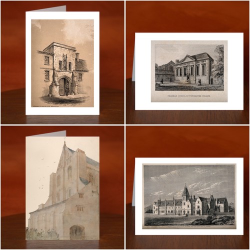 Winchester art print greeting - winchester,