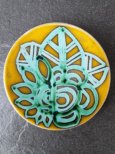 Poole pottery delphis pin dish - pottery,