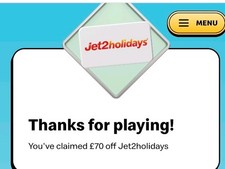 Jet2 Voucher From McDonald’s £70 Off 