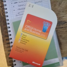 Microsoft Office 2010 Home and Business Product Key Card