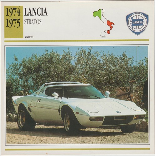 1974 lancia stratos cars - lancia,