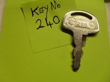 "SUZUKI  MOTORCYCLE KEY 240
