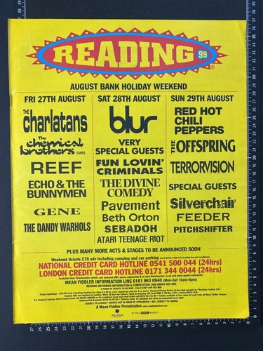 Reading festival blur - reading,