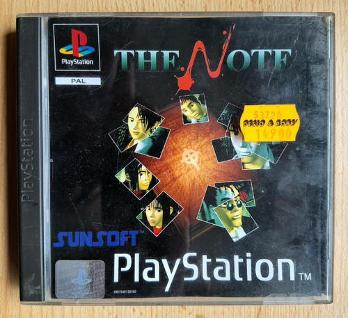 The note playstation ps1 - note, 1,