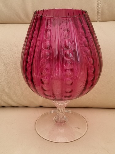Vintage brandy glass oversized - brandy,
