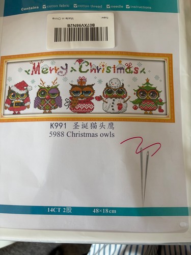 Cross stitch kit awesorafts - cross,