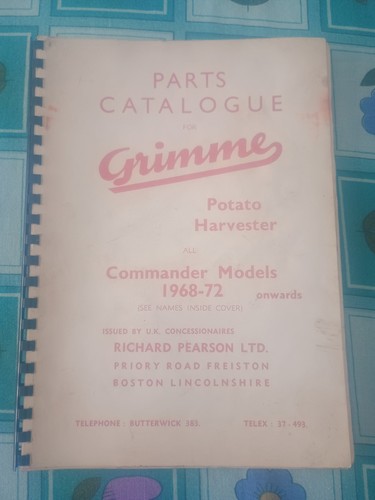 Rare parts catalogue for - rare,