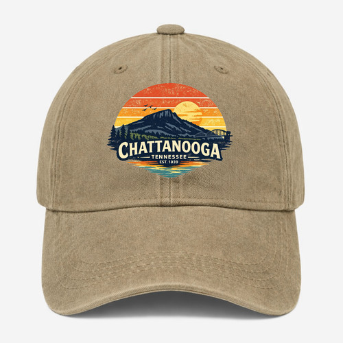 Chattanooga mountain sunset - mountain,