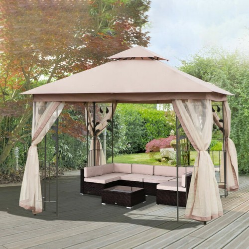 Outsunny outdoor patio gazebo - outdoor,