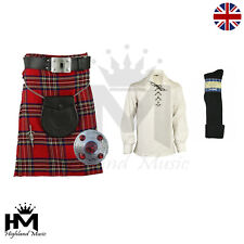Scottish 8pc Kilt Outfit Set